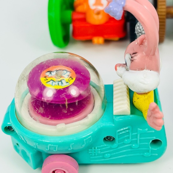 Tiny Toons McDonald’s Toy Car Lot Of 4 1990 1992 Vintage - Picture 4 of 10